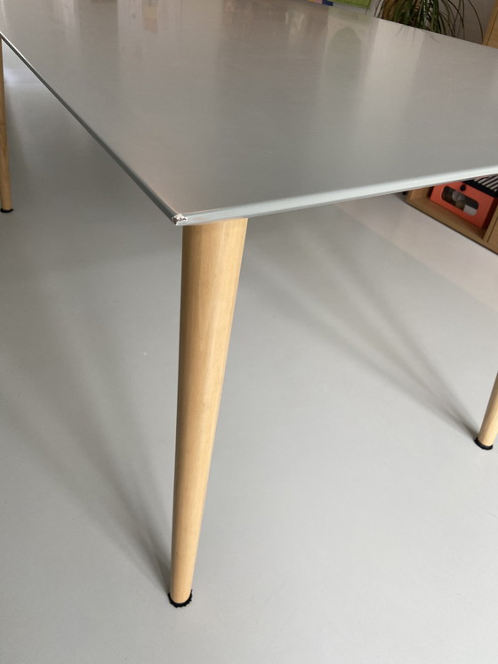 Image 1 of Ruijch Retro Icegrey Eettafel 180 x 90 cm