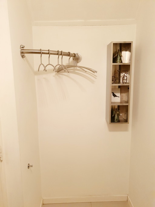 Complete stainless steel wardrobe set corner system