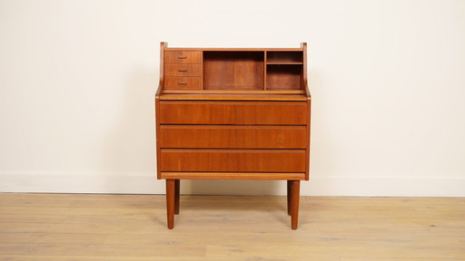 Vintage Secretaire | Teck | 80 cm