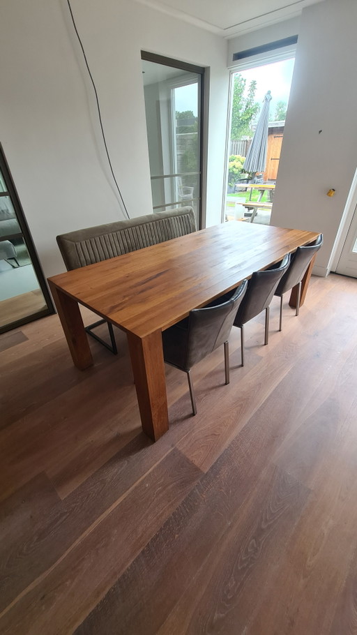 Esstisch aus Eichenholz Looijershuis 220x100