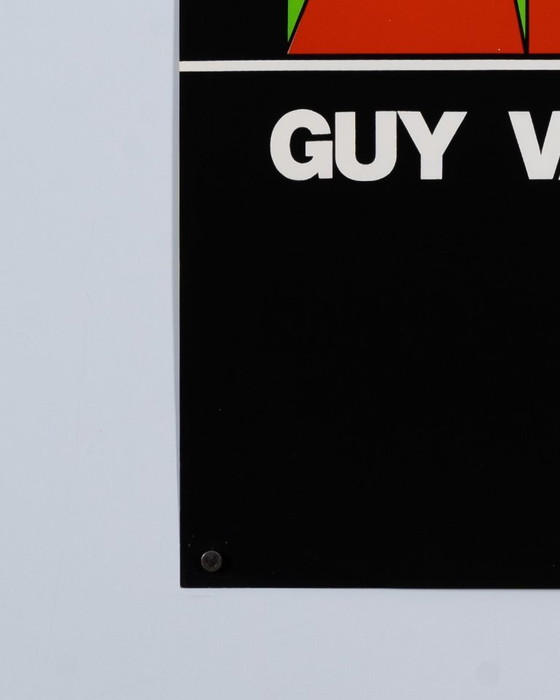 Image 1 of Guy Vandenbranden Forum Kunst Rottweil – 1975 – Original Vintage Silkscreen Exhibition Poster by Guy Vandenbranden – Mid-Century