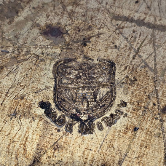 Image 1 of Old wooden Florentine tray