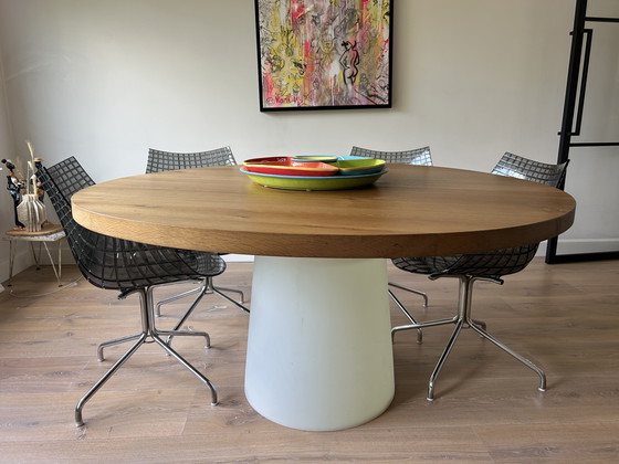 Image 1 of Design table by Moooi-Marcel Wanders and 6 Dríade chairs