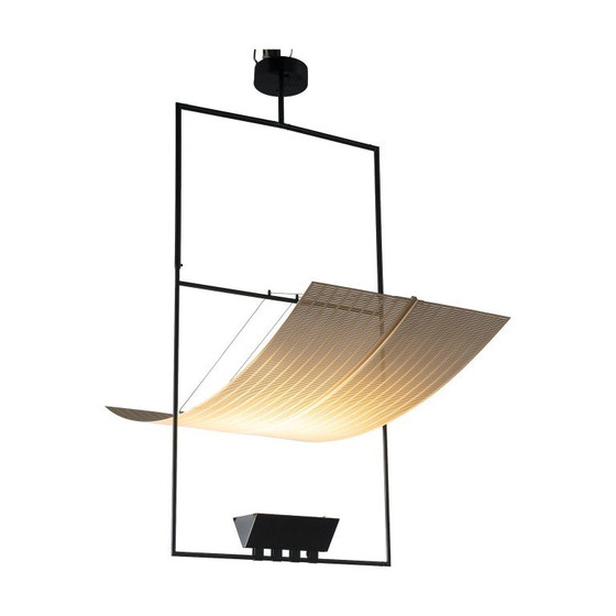 Lampada a sospensione Zefiro di Mario Botta per Artemide, 1988 – Lampade a sospensione, Metal (photo 2 of 6)