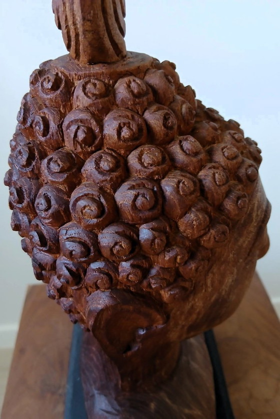 Image 1 of Hand-carved Buddha statue Chiang Mai