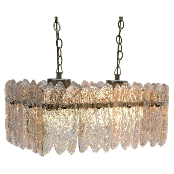 Lampada a sospensione in cristallo "Carl Fagerlund" di Orrefors, Svezia – Lampade a sospensione, Metallo (photo 16 of 16)