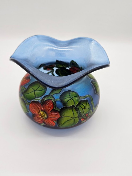 Piccolo Vaso in Vetro Art Nouveau – Glashüttenwerke Buchenau / Betty Hedrich attr. (ca. 1900) – Vasi (photo 6 of 16)