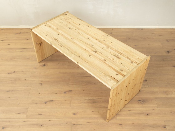 Image 1 of Solid wood desk from the 1980s