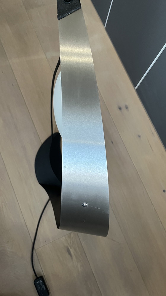 Image 1 of Zeldzame vintage E'Luce vloerlamp met Murano-glas – Design italien