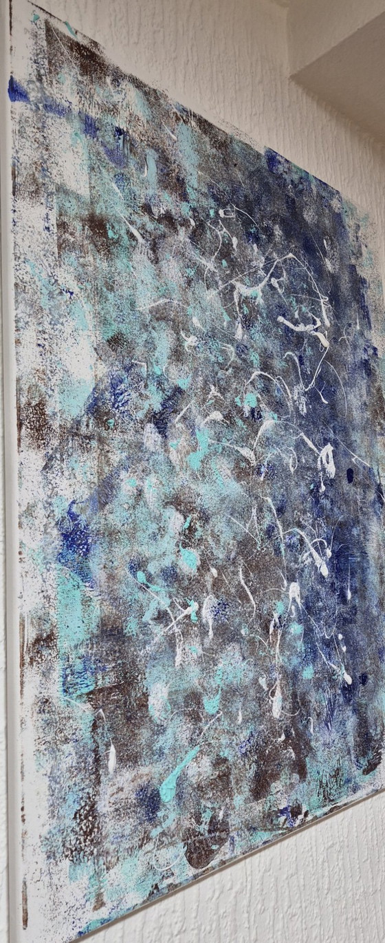 Abstract Modern Art - Abstract841 – Paintings & Drawings, Canvas (photo 3 of 9)