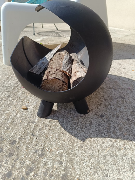 Image 1 of Chimenea reciclada "STYLIFED" - Botella de gas de 13 kg transformada