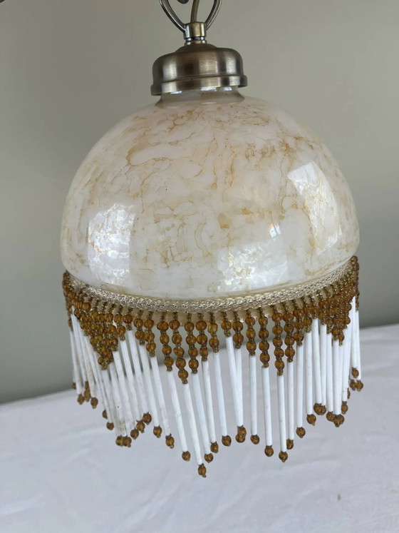 Suspension Art Déco – Crystal, Glass, Art Deco (photo 6 of 9)