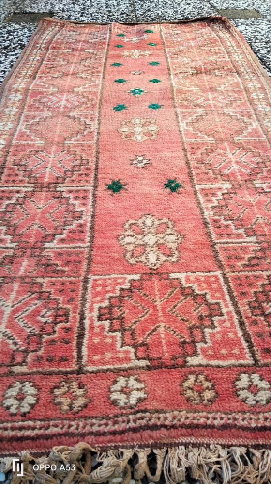 Image 1 of Handgeknoopt Berber kleed wol 167x75cm