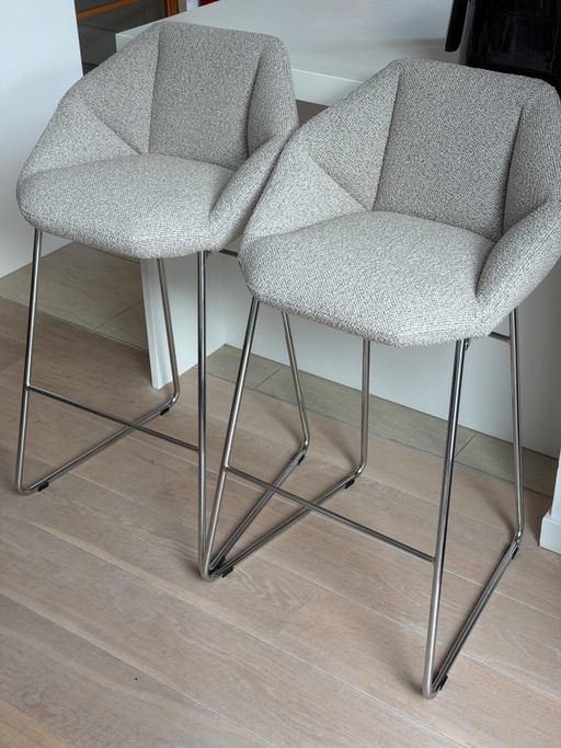 2 x Kimono Tabouret de bar (neuf en boîte)