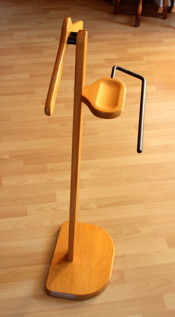 Image 1 of Stylish valet stand - clothes stand - valet stand from the 80s