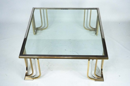 Tavolino da caffè Mid-Century Modern di Banci Firenze, Italia, anni '70