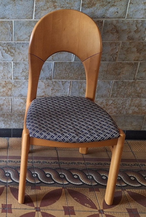Image 1 of Paar Deense Morten eetkamerstoelen ontworpen door Niels Koefoed