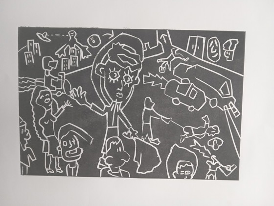 Image 1 of Grandi linoleografie artistiche