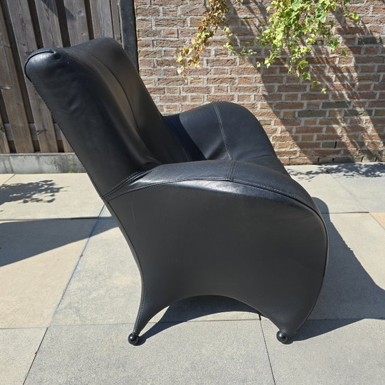 Image 1 of Schwarzer Leolux Design Sessel