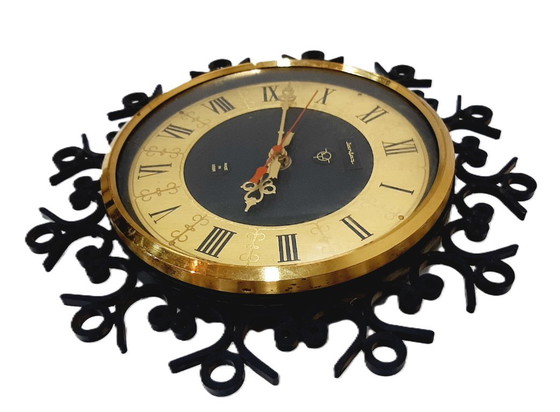 Image 1 of Vintage Quartz Wall Clock Jantar - 1980s