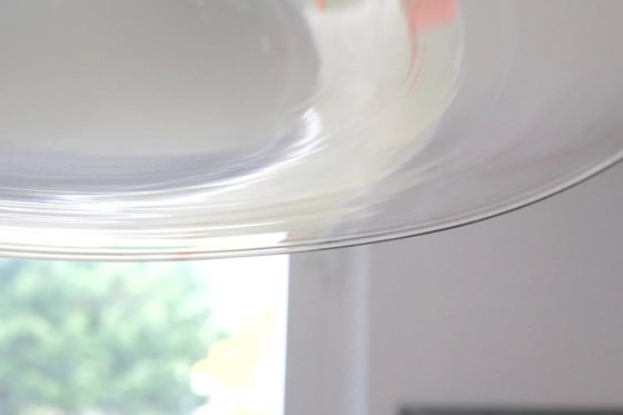 Image 1 of 2x Lampade a sospensione Cinea, Atelier Leucos, Fatte a mano a Murano, Design Giusto Toso