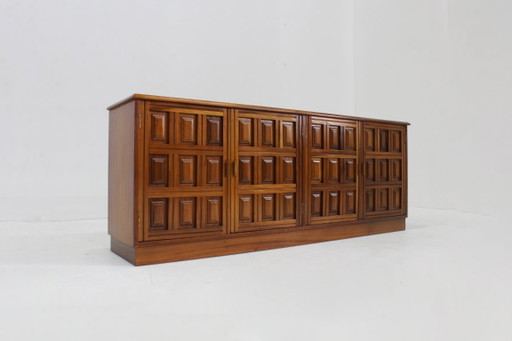 Vintage Brutalist Sideboard 1970s