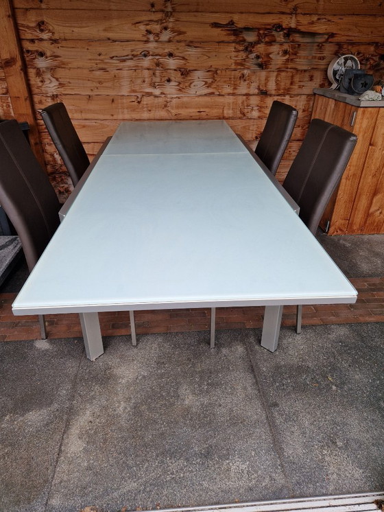 Image 1 of Mesa de comedor (Calligaris) con 4 sillas