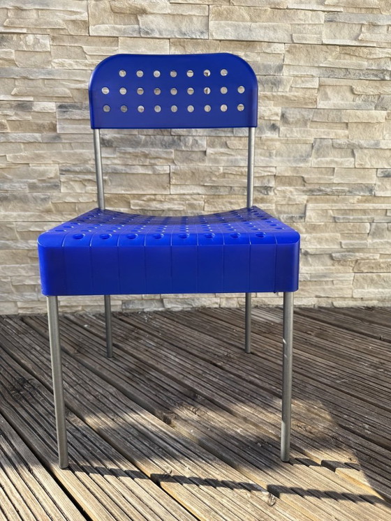 Image 1 of Enzo Mari Driade edit Aleph italian design Memphis Starck 1996 box chair