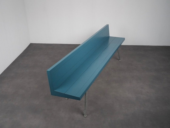 Klosterbank von Dom Hans van der Laan, Niederlande, 1960er Jahre – Bänke, Metal, Wood (photo 5 of 8)