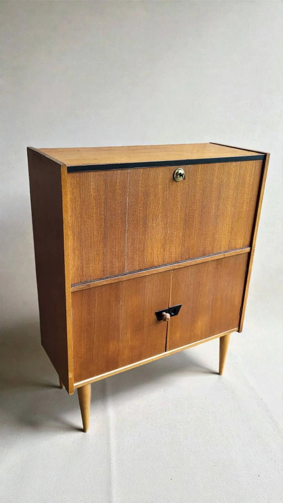 Mobile segretario, anni '50-'60 – Scrivanie, Wood, Mid Century Modern (photo 11 of 12)