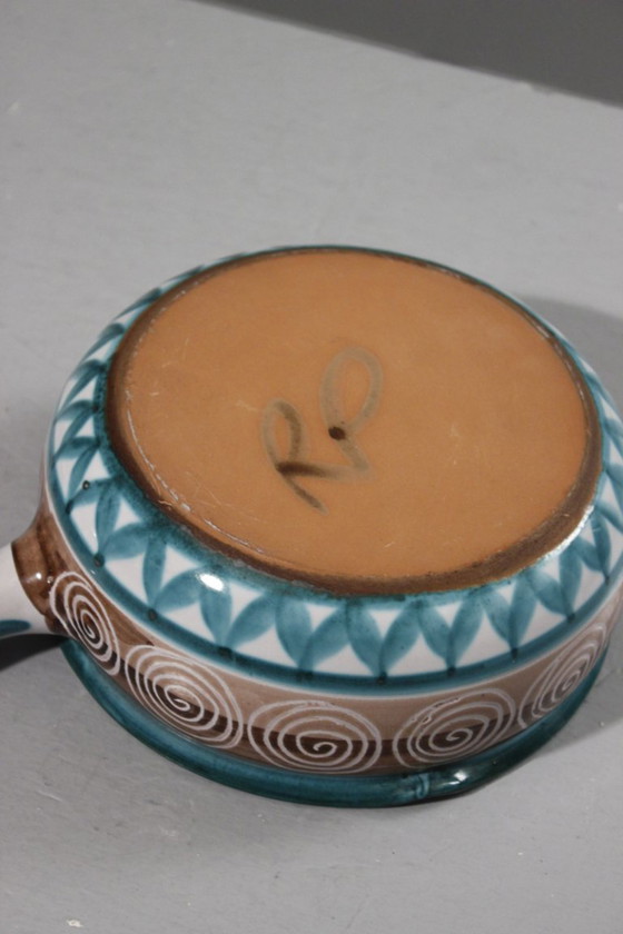 Image 1 of Robert Picault in Vallauris – Gemüsefonduetopf mit Deckel, 31 cm, Frankreich, 1950er Jahre