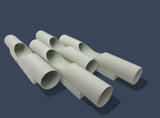 Image 1 of 2x Linea Verdace - Wall lamp - Tubetto - White (Metal)