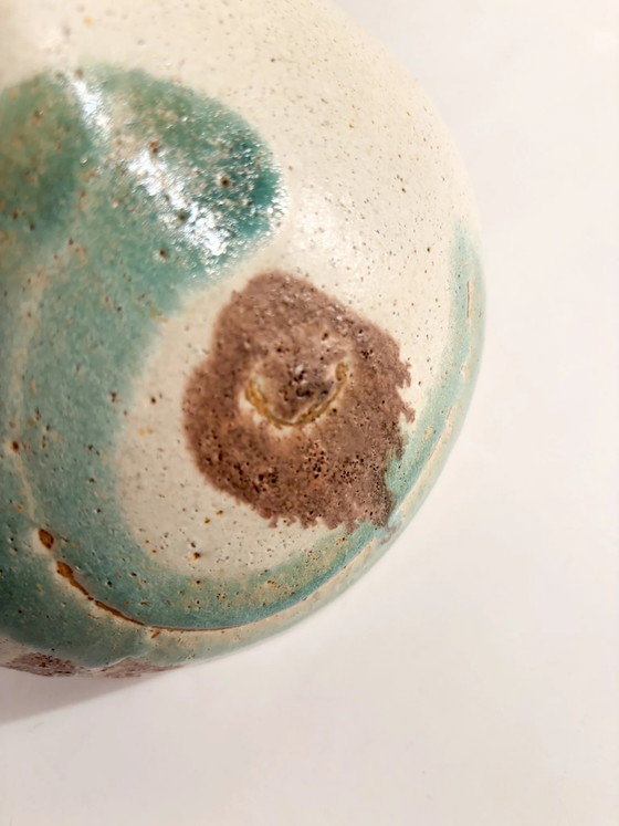 Bruno Gambone, bemalter Keramikkrug/Vase aus den 1970er Jahren – Dekorative Objekte, Ceramic (photo 11 of 14)
