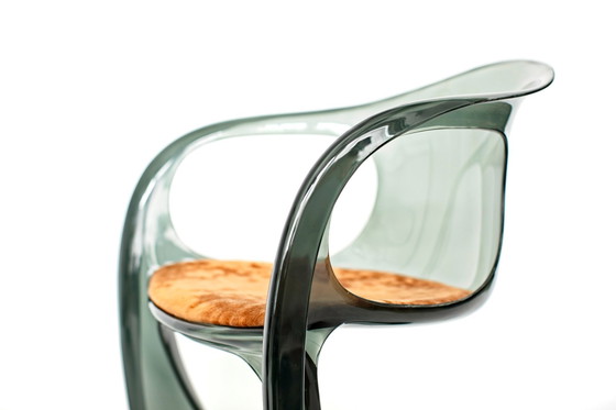Image 1 of TRANSPARENT model 2007/2008 chairs Alexander Begge for Casala, 1975, set of 6