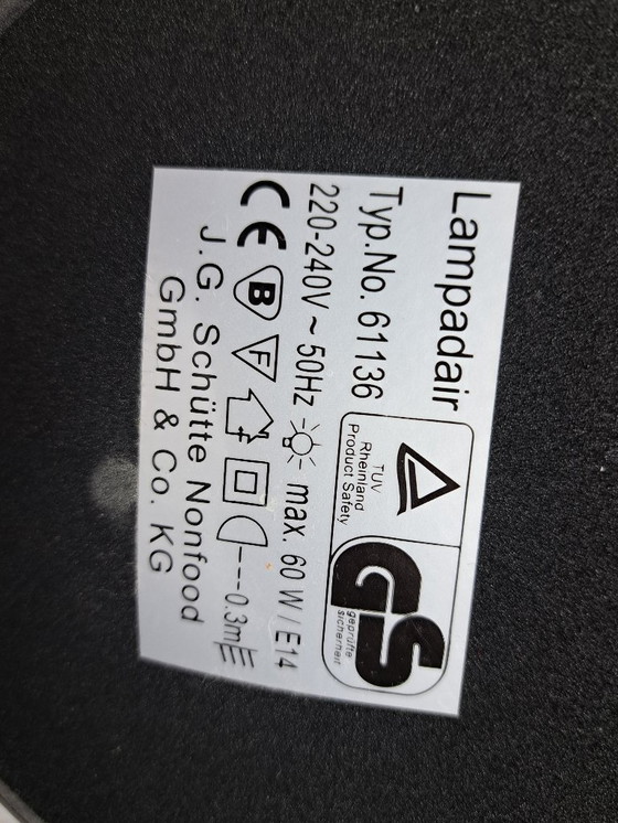 Image 1 of Lámpara de escritorio con forma de hongo de JG Schutte, estilo transatlántico, años 80