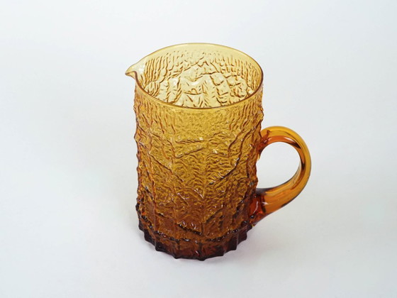 Image 1 of Brocca in vetro, design italiano, anni '60, made in Italy