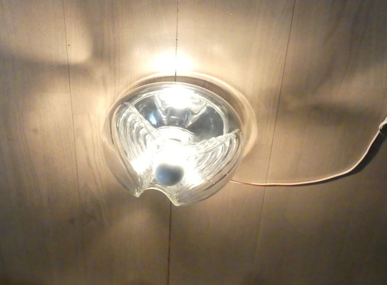 Image 1 of Peill & Putzler Wave ceiling lamp transparent Ø 26 cm UK1aEb