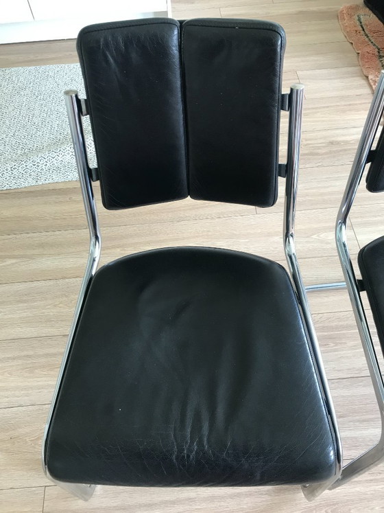 Image 1 of Jean Prouvé Tecta stoel x2