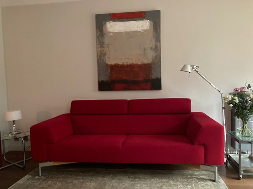 Te koop: Loveseat en bank van Leolux in goede staat
