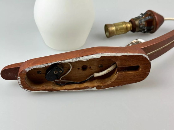 Image 1 of 60's 70's Lampe Teck Lampe murale Uno & Östen Kristiansson for Luxus