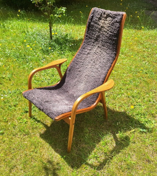 Chaise longue Lamino par Yngve Ekstrom pour Swedese, 1960s