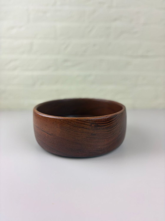 Image 1 of Ciotola vintage in legno di teak