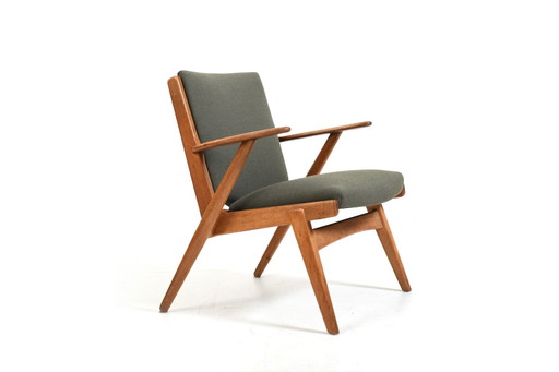 Zeldzame Arne Wahl Iversen Fauteuil, Model 14