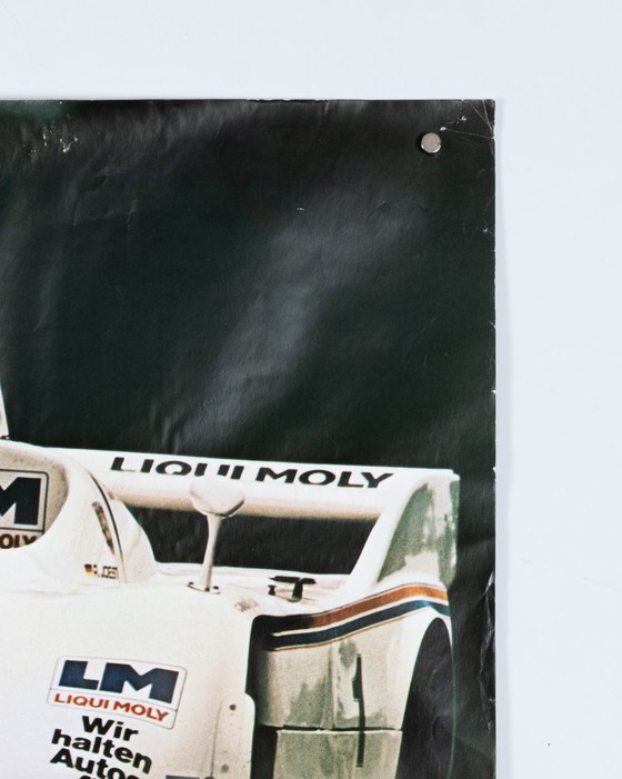Image 1 of Porsche Interserie Sieger – 1978 – Original Vintage Porsche Poster by Werbeagentur Strenger – Vintage Motorsport – 102x76 cm