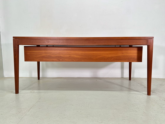 Image 1 of Extra Large Diplomat Desk by Finn Juhl for France & Søn / France & Daverkos
