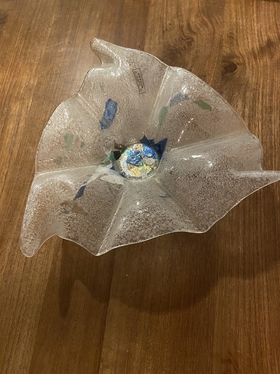 Image 1 of Bol vintage en verre de Murano