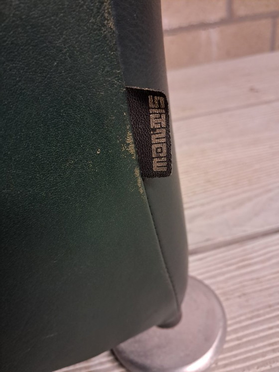 Image 1 of Vintage Montel Lederen Fauteuil