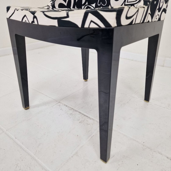 Image 1 of Chaise 'Mademoiselle' de Kartell en tissu Missoni par Philippe Starck Italie