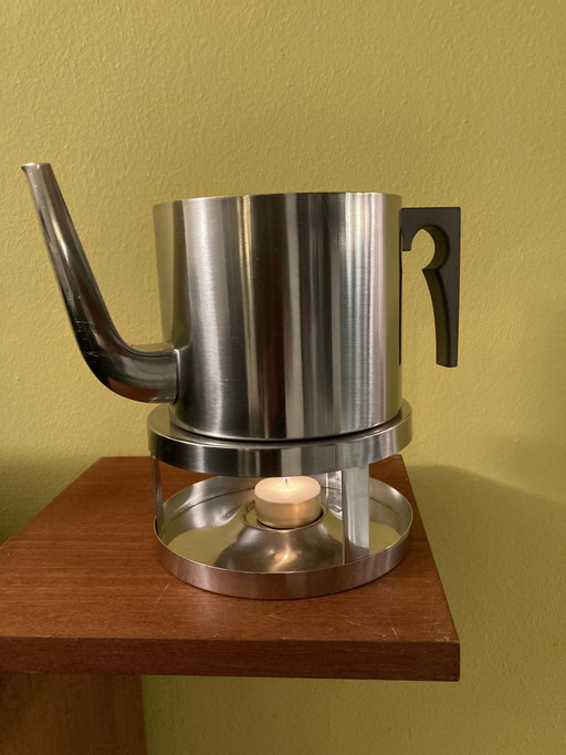 Stelton Cylinda-line Teapot + Tea Light