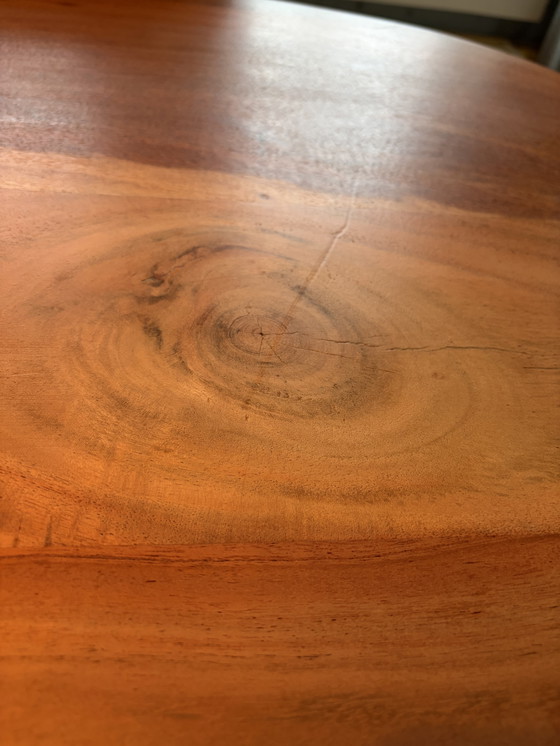 Image 1 of Tavolo da pranzo in legno di mango